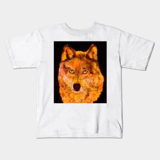 The Wolf's Eyes Kids T-Shirt